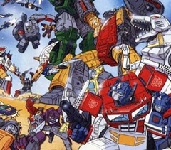 Transformers prove that Japan is cool Autobots and Decepticons fight